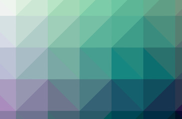 Obraz premium Illustration of abstract Blue, Green And Yellow horizontal low poly background. Beautiful polygon design pattern.