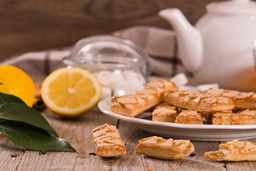 Puff pastry cookies.