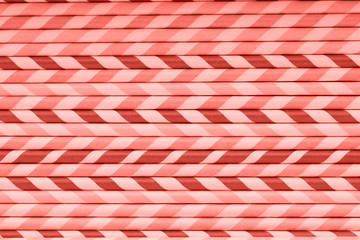 Colorful drinking straws for smoothie.