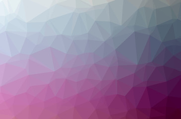 Obraz premium Illustration of abstract Purple horizontal low poly background. Beautiful polygon design pattern.