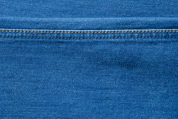 Jeans texture with seams