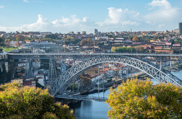 Fototapeta premium bridge in porto portugal