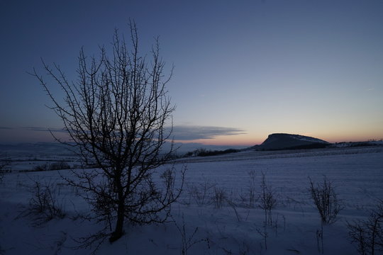 Magura Uroiului in the winter