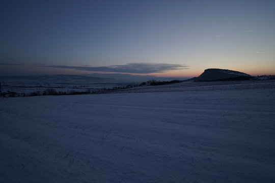 Magura Uroiului in the winter