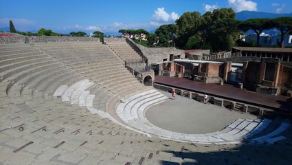 Amphith&eacute;&acirc;tre &agrave; Pomp&eacute;i