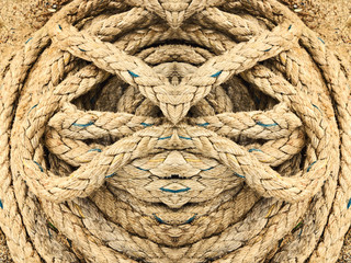 Cannabis rope background