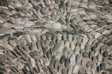 stone background, road in Mostar, Bosnia and Herzegovina