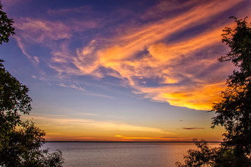 Fototapeta na wymiar Darwin sunset australie