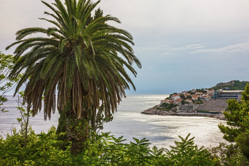 Fototapeta na wymiar Dubrovnik coast sea view, Croatia
