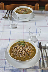 minestra di fagioli