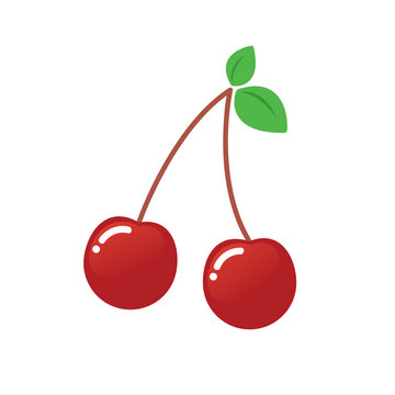 Cartoon cherry