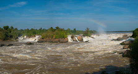 Khone Phapheng Falls is waterfall located in Champasak province on the Mekong river