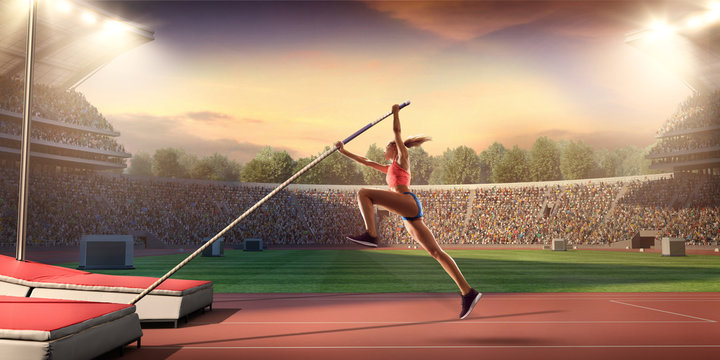 Pole Vault 3D - Jogo Gratuito Online