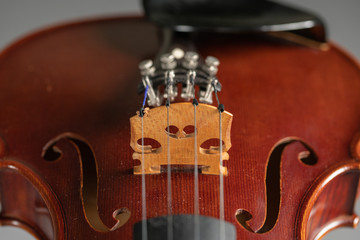 Geige im detail