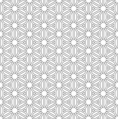 Seamless Geometric Pattern Based on Japanese Ornament Kumiko