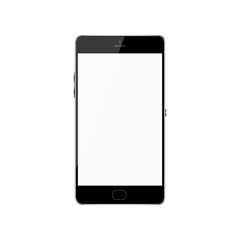 Wonderful design of a mobile phone on a white background