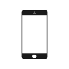 Wonderful design of a mobile phone on a white background