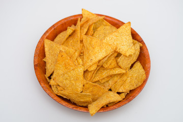 Tortilla with Salsa ,Potato chips 