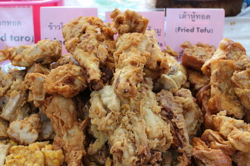 Street Food in Bangkok, Deep Fried Chicken