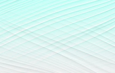 Obraz premium A wave pattern of white and blue. The background is turquoise with streaks and curved lines.