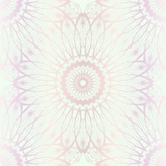 Design For Square Fashion Print. For Textile, fabric printa. Seamless Floral Pattern. Vector Illustration.