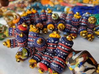 bracelets and necklaces from Africa