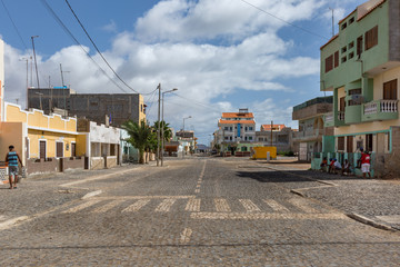 Street of Cabo Cape Verde