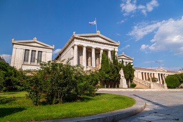 Obraz premium Exterior view of the Academy of Athens, Greece