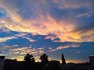 Fototapeta premium Sky in South America