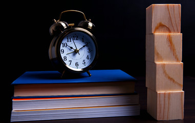 Naklejka premium cube notebook books