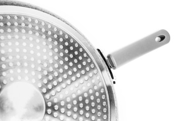 a frying pan on a white background