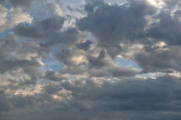 Fototapeta premium blue sky with clouds