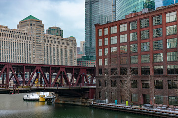 Lake Street Bridge in Chicago