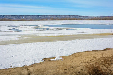 Awakening of nature in early spring