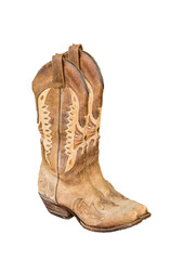 A pair of new cowboy boots