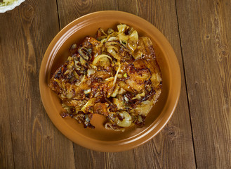 Caramelized Onion Smothered Pork Chops