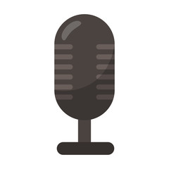 vintage microphone symbol