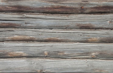 Fototapeta premium Natural old wooden logs background
