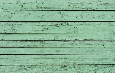 Obraz premium Old green wooden background