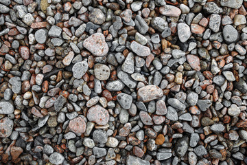 Dry colored stones background