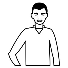 young man avatar character