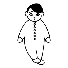 cute little boy character