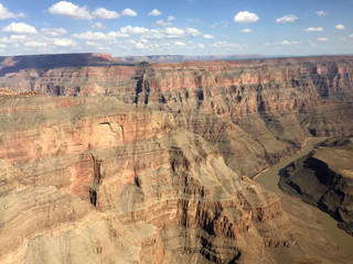 Sonnenuntergang in Grand-Canyon-Nationalpark, Arizona, Vereinigte Staaten von Amerika