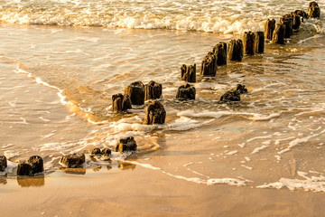 groins in the Baltic Sea