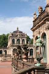 Fototapeta na wymiar Zwinger palace in Dresden, Germany