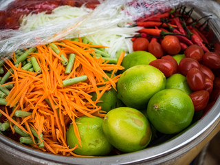 fresh fruits and vegetables