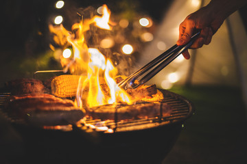 barbecue camping - 245405686