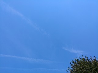 Fototapeta na wymiar Blue sky with light clouds background.