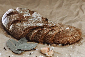 bread, grain bread, homemade bread