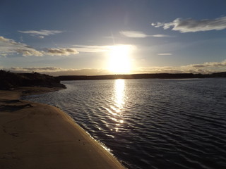 Obraz premium sunset on the sea